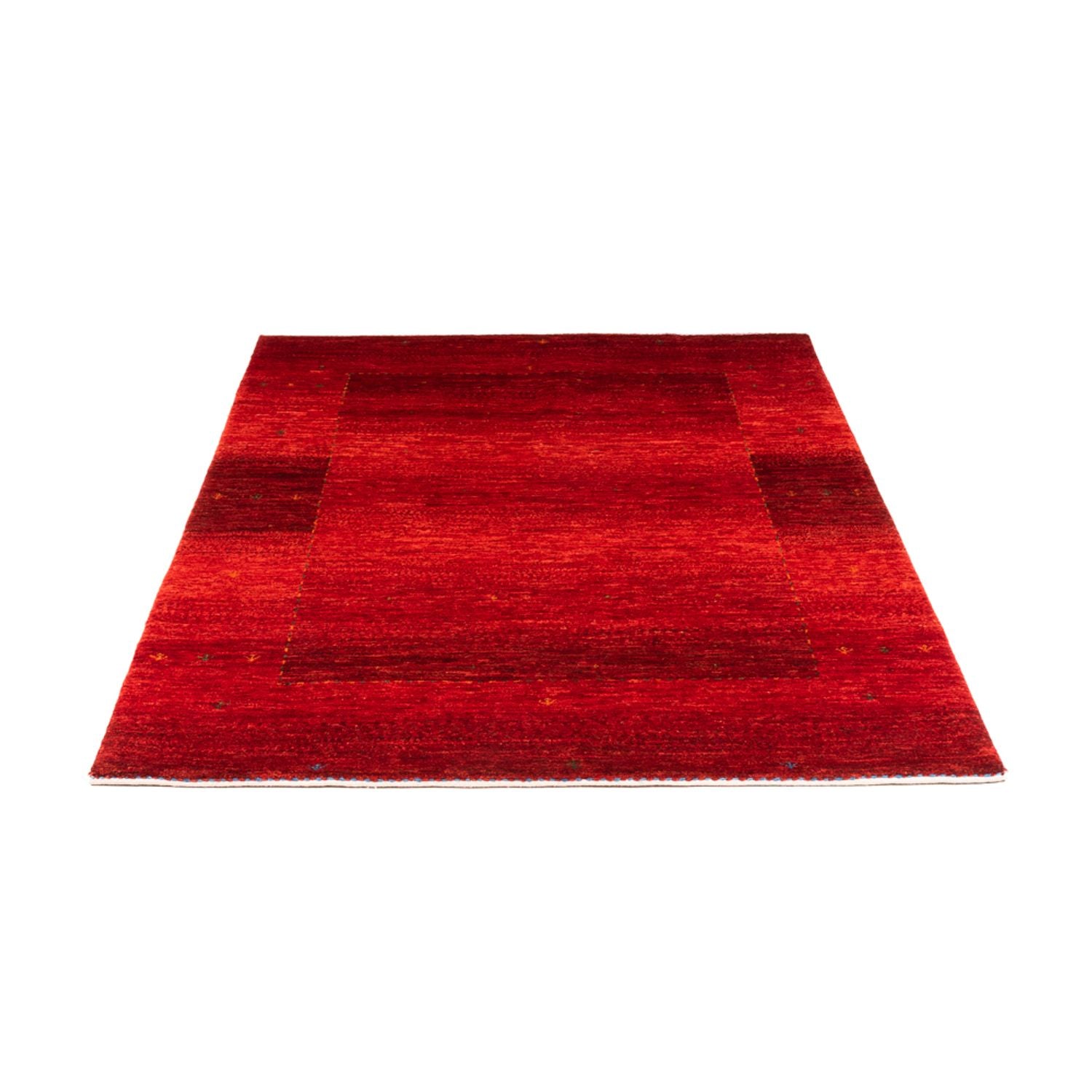 Alfombra Gabbeh - Loribaft Persa - 164 x 120 cm - rojo