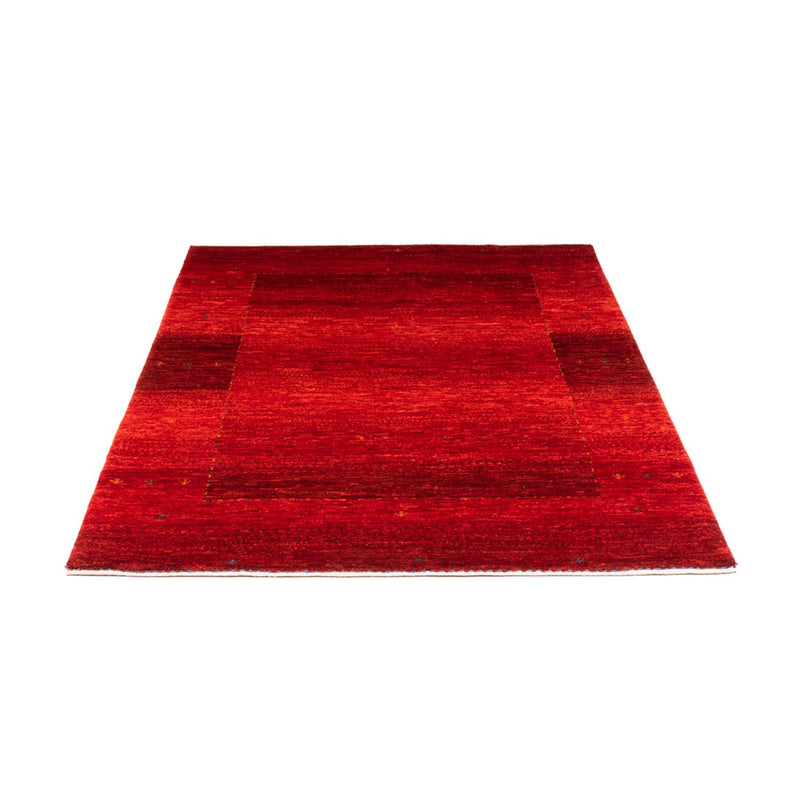 Alfombra Gabbeh - Loribaft Persa - 164 x 120 cm - rojo