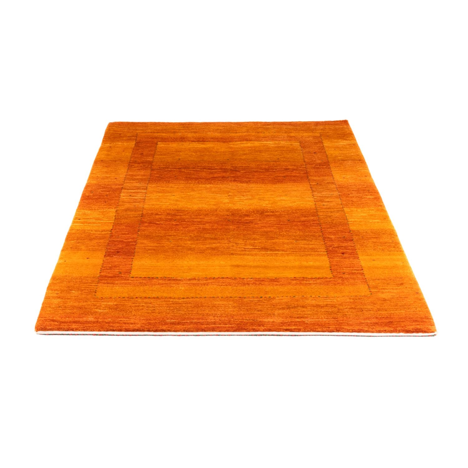 Alfombra Gabbeh - Loribaft Persa - 186 x 126 cm - naranja