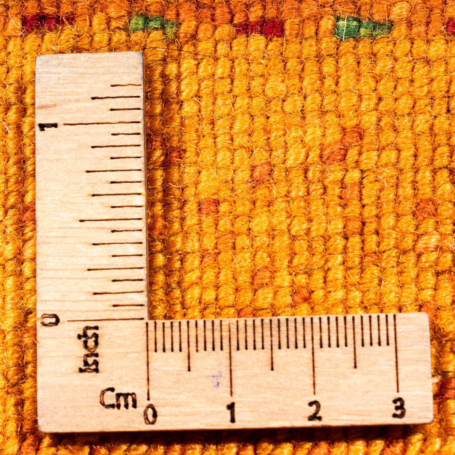 Alfombra Gabbeh - Loribaft Persa - 186 x 126 cm - naranja