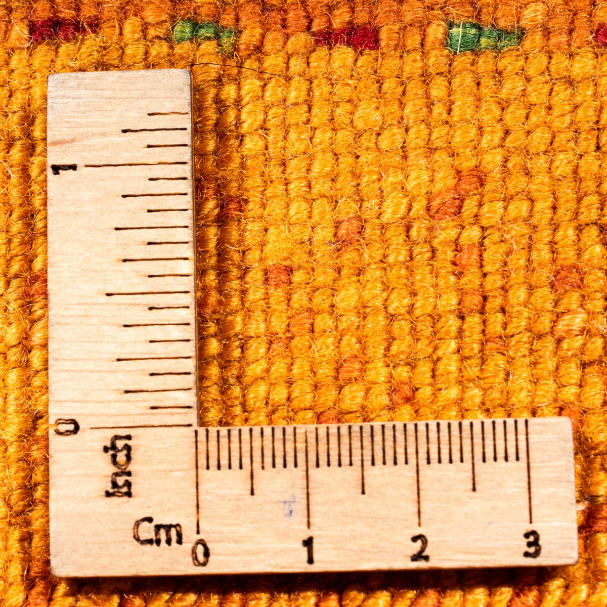 Alfombra Gabbeh - Loribaft Persa - 186 x 126 cm - naranja