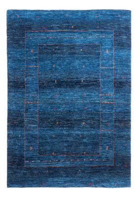 Alfombra Gabbeh - Loribaft Persa - 174 x 120 cm - azul
