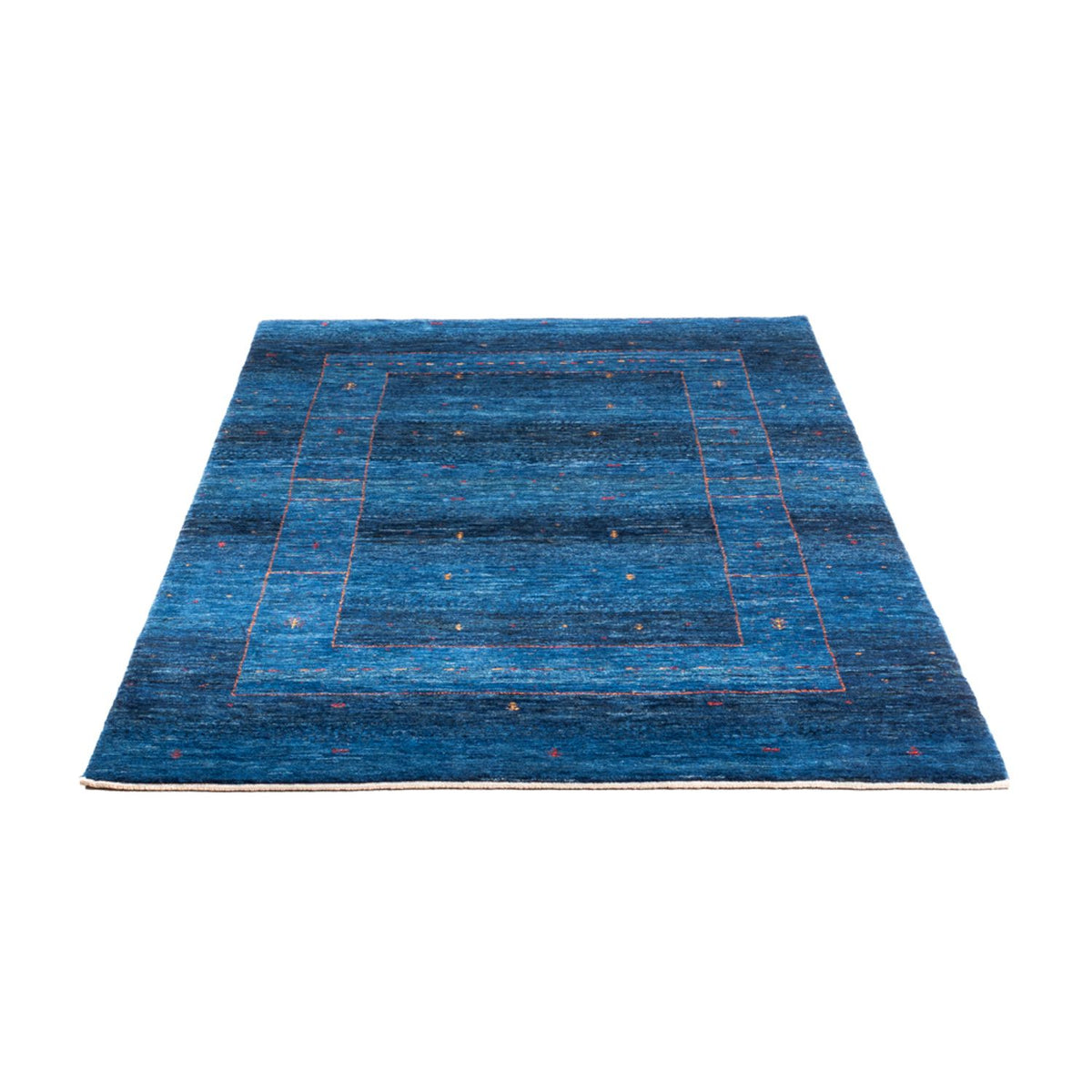 Alfombra Gabbeh - Loribaft Persa - 174 x 120 cm - azul