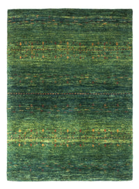 Alfombra Gabbeh - Loribaft Persa - 139 x 99 cm - verde