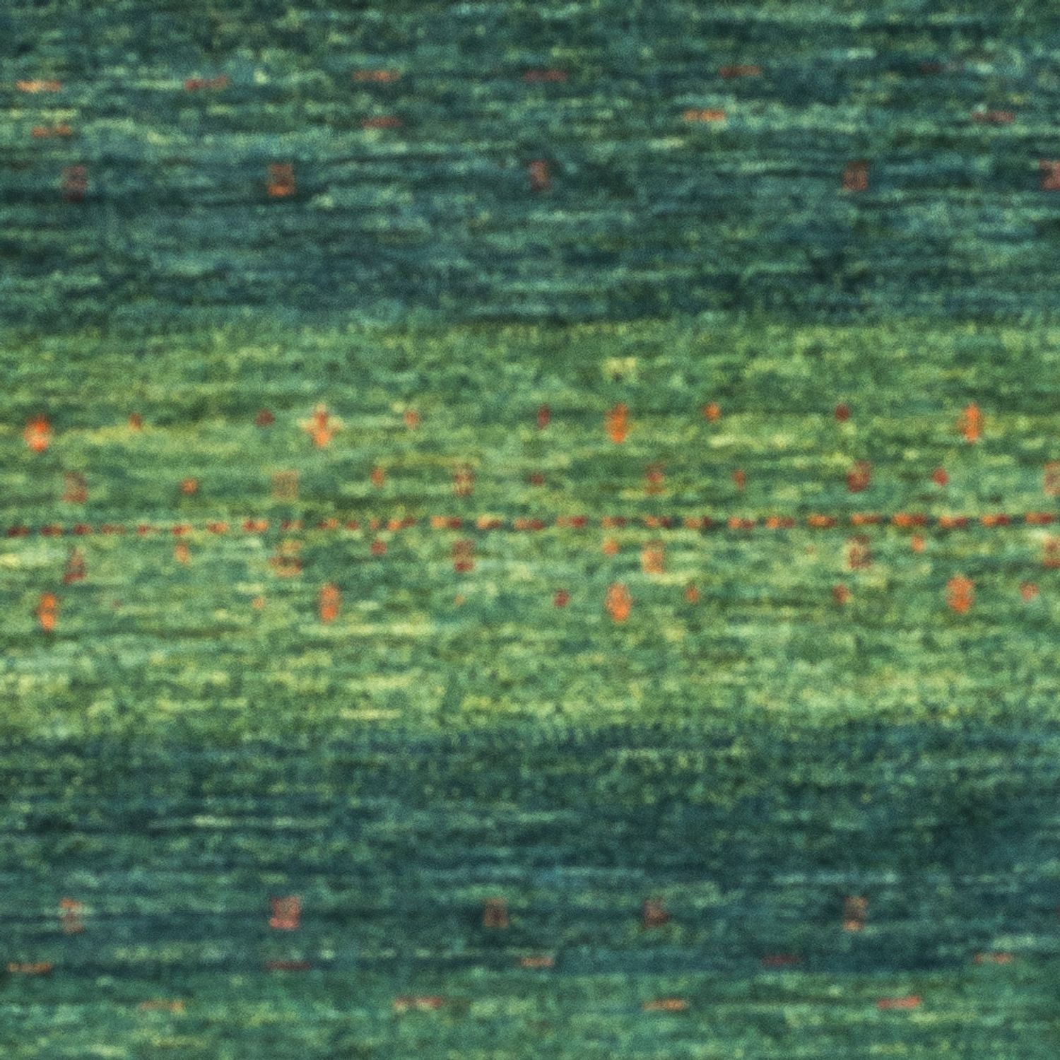 Alfombra Gabbeh - Loribaft Persa - 152 x 107 cm - verde