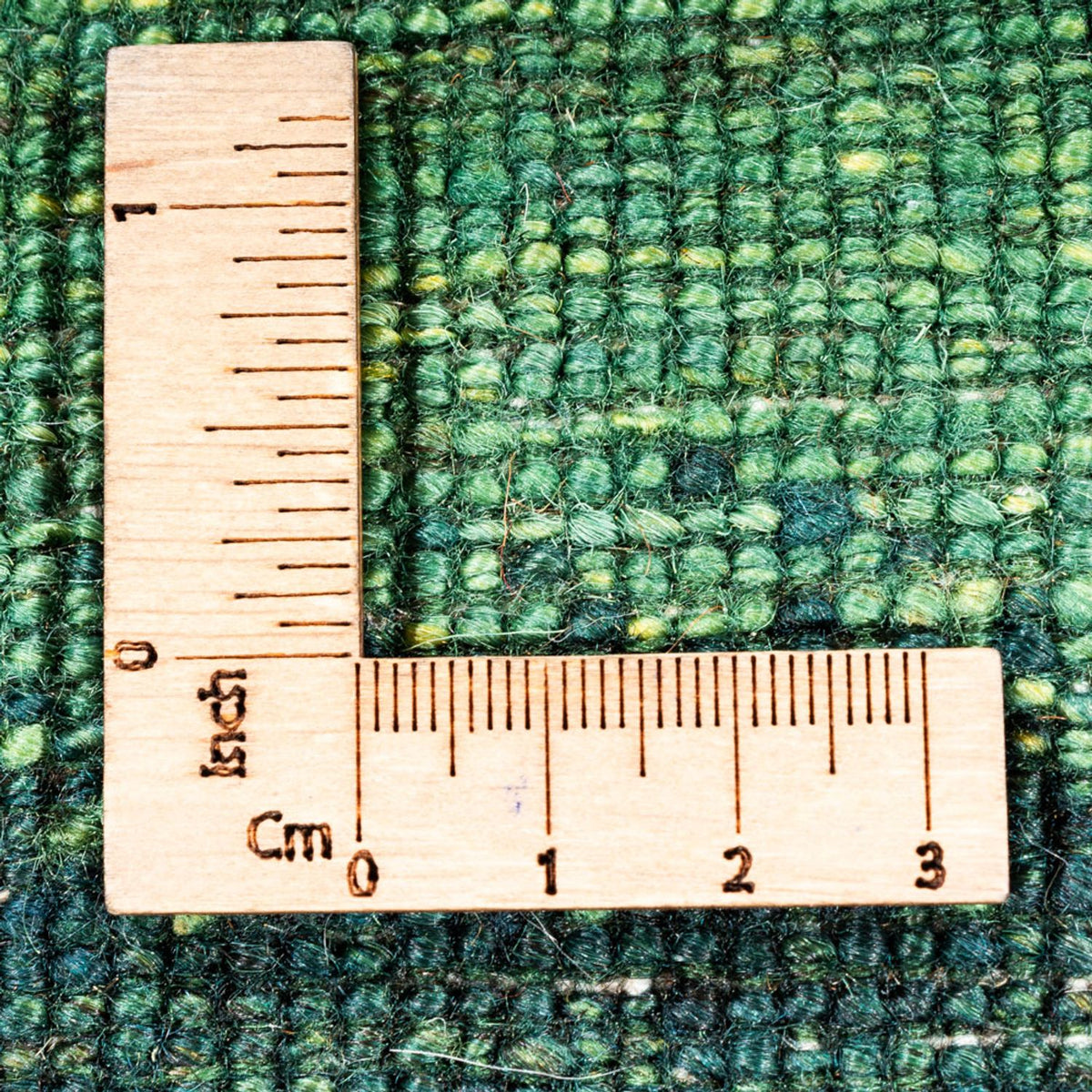 Alfombra Gabbeh - Loribaft Persa - 146 x 98 cm - verde
