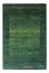 Alfombra Gabbeh - Loribaft Persa - 148 x 97 cm - verde