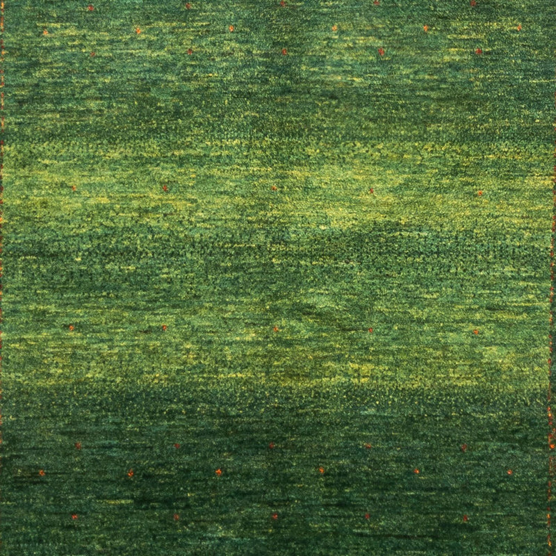 Alfombra Gabbeh - Loribaft Persa - 241 x 162 cm - verde