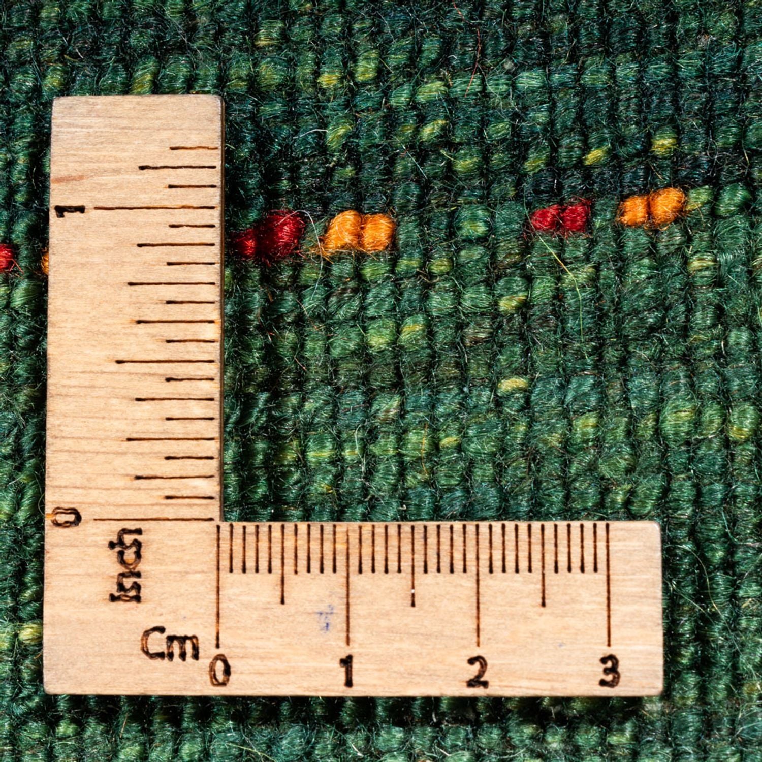 Alfombra Gabbeh - Loribaft Persa - 241 x 162 cm - verde