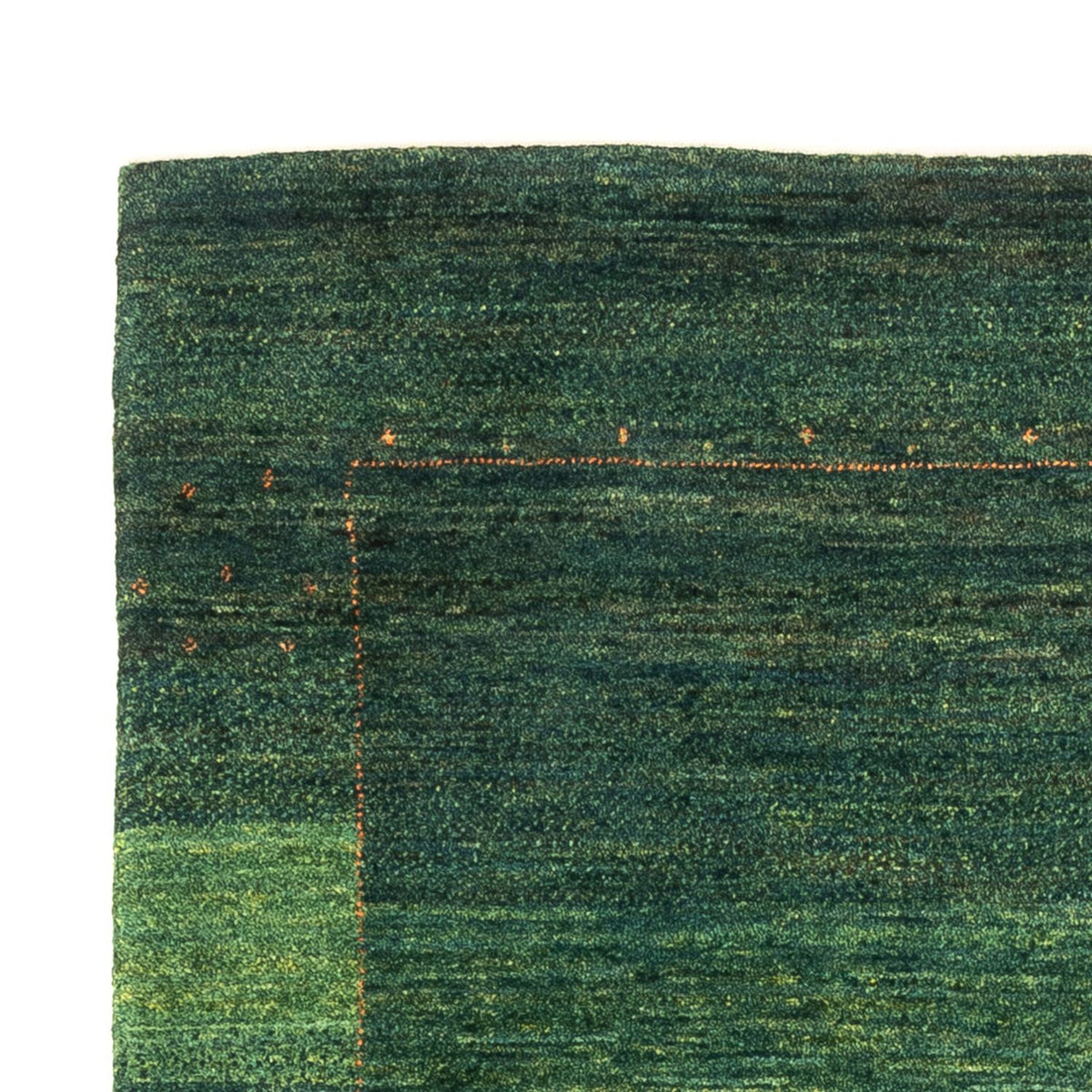 Alfombra Gabbeh - Loribaft Persa - 170 x 110 cm - verde