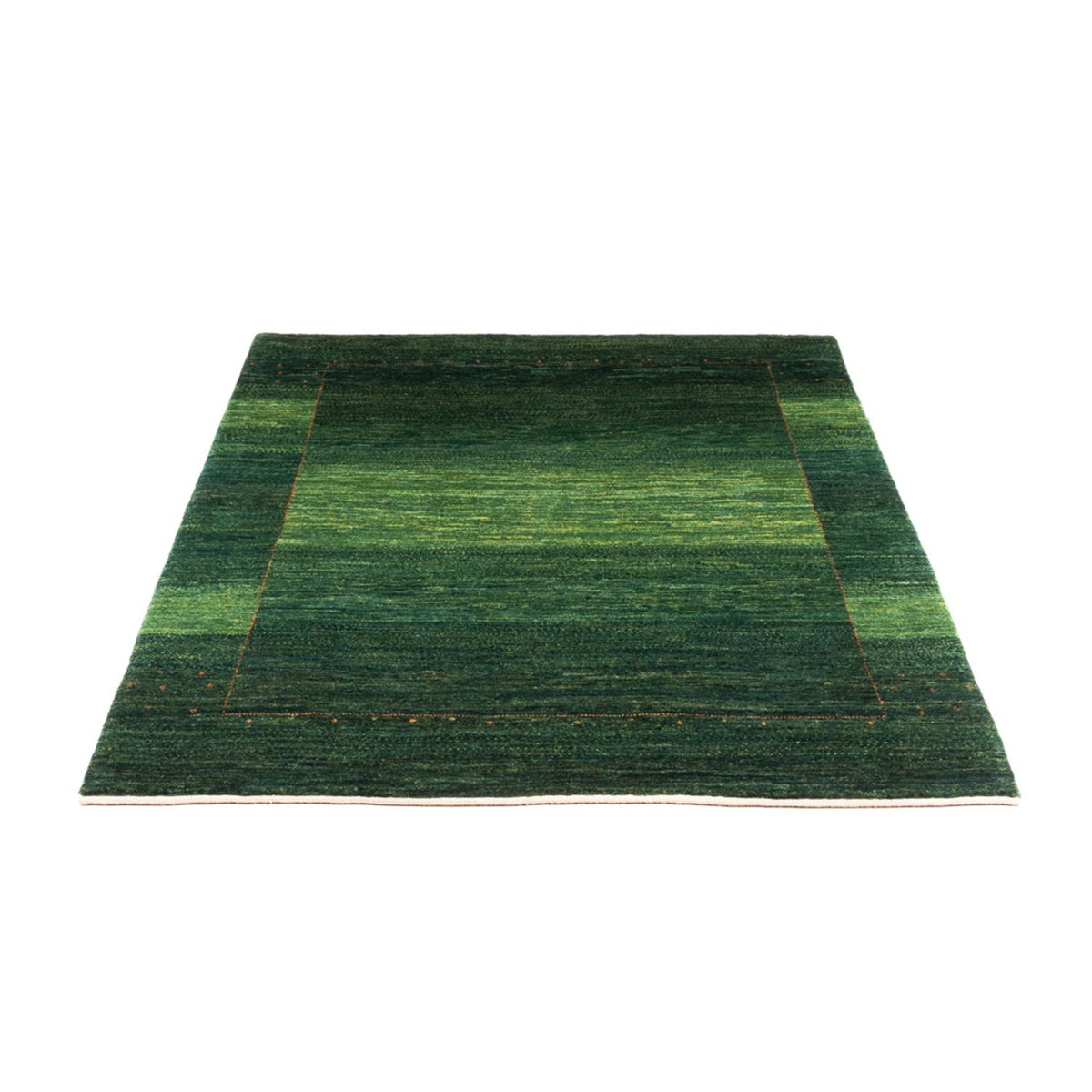 Alfombra Gabbeh - Loribaft Persa - 170 x 110 cm - verde