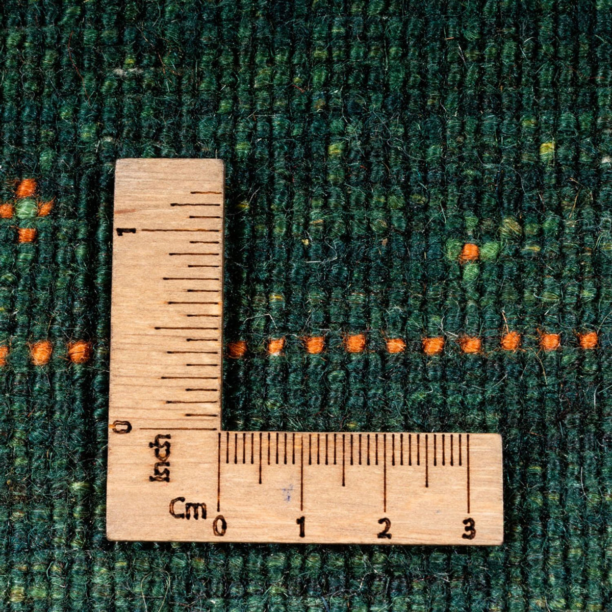 Alfombra Gabbeh - Loribaft Persa - 170 x 110 cm - verde