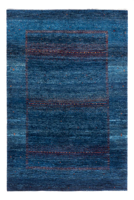 Alfombra Gabbeh - Loribaft Persa - 190 x 128 cm - azul