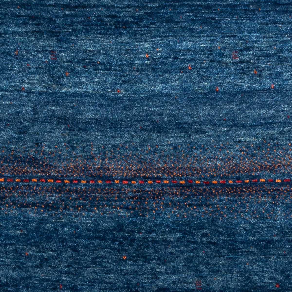 Alfombra Gabbeh - Loribaft Persa - 190 x 128 cm - azul