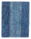 Alfombra Gabbeh - Loribaft Persa - 63 x 50 cm - azul