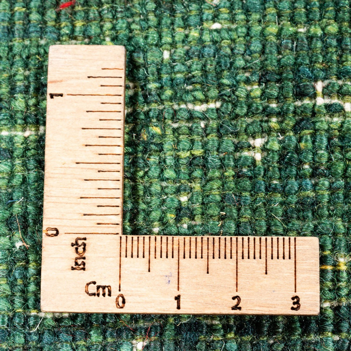 Alfombra Gabbeh - Loribaft Persa - 120 x 79 cm - verde