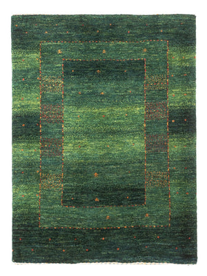 Alfombra Gabbeh - Loribaft Persa - 115 x 86 cm - verde