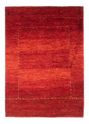 Alfombra Gabbeh - Loribaft Persa - 116 x 81 cm - rojo