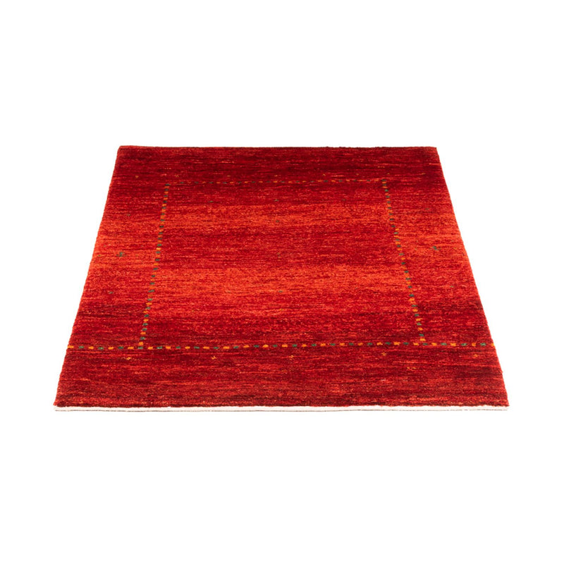 Alfombra Gabbeh - Loribaft Persa - 116 x 81 cm - rojo