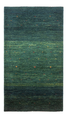 Alfombra Gabbeh - Loribaft Persa - 144 x 84 cm - verde