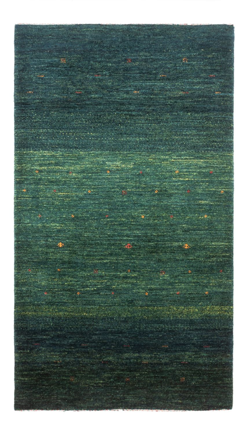 Alfombra Gabbeh - Loribaft Persa - 144 x 84 cm - verde