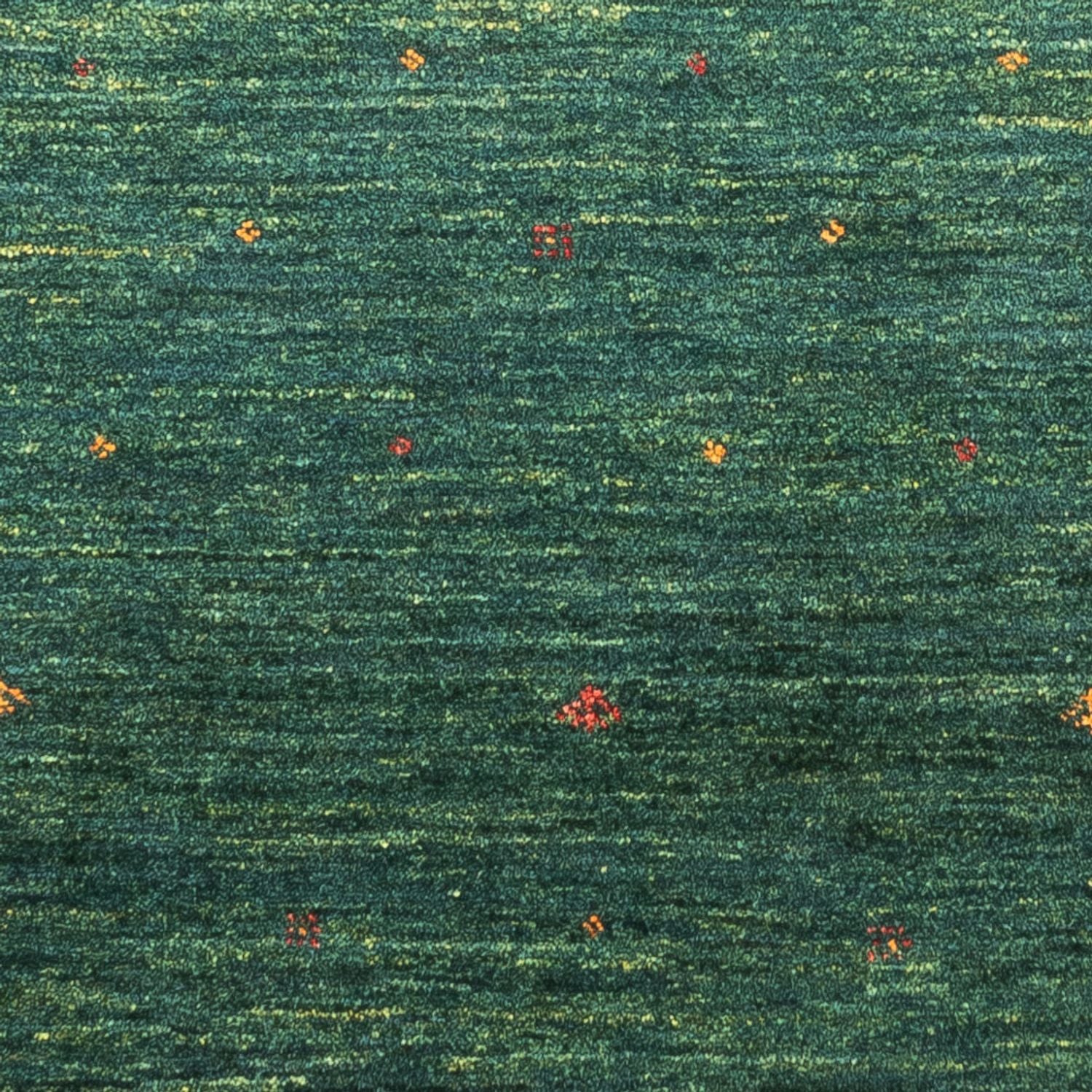 Alfombra Gabbeh - Loribaft Persa - 144 x 84 cm - verde