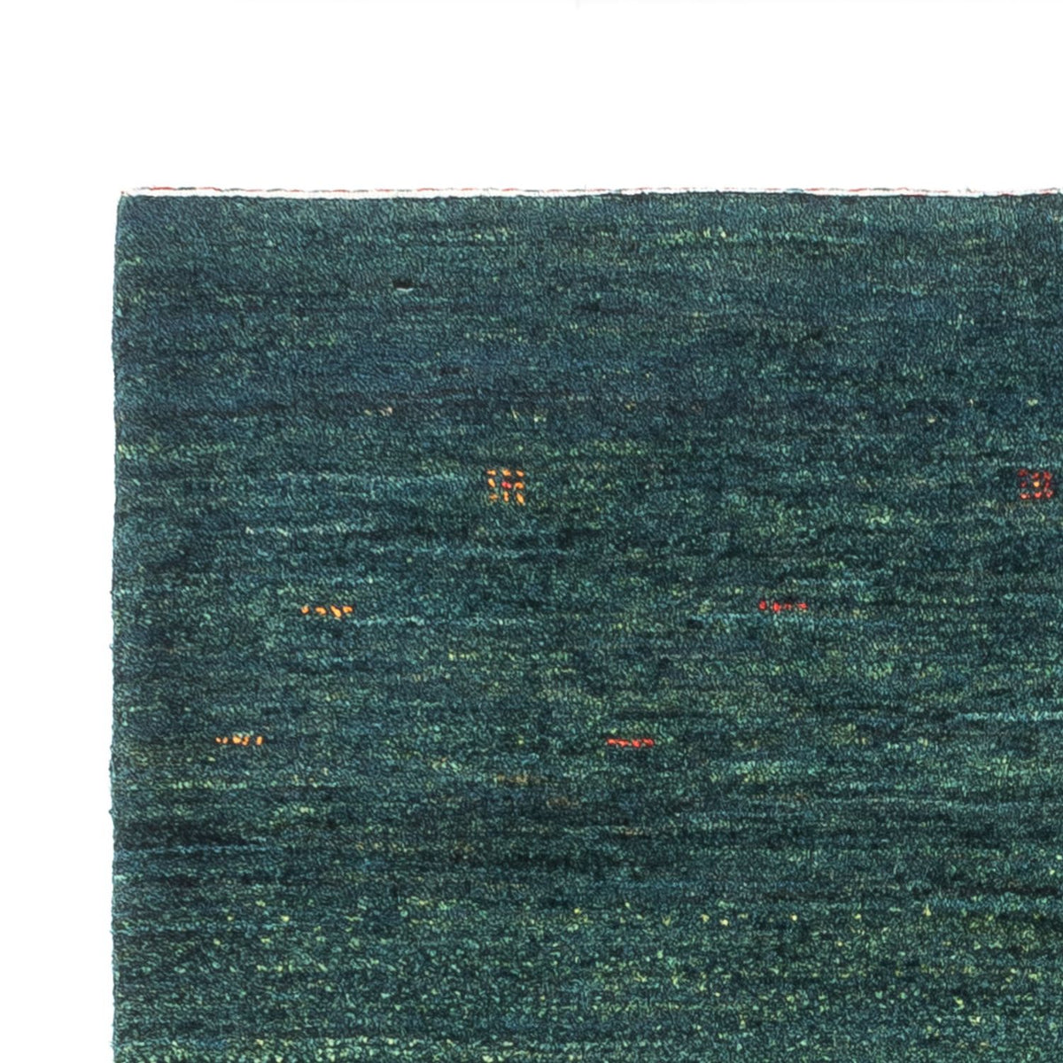Alfombra Gabbeh - Loribaft Persa - 144 x 84 cm - verde