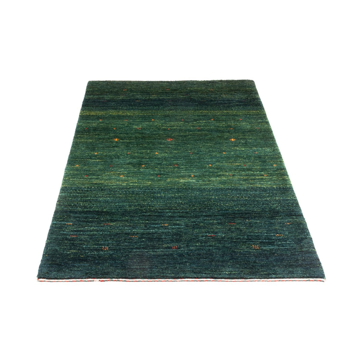 Alfombra Gabbeh - Loribaft Persa - 144 x 84 cm - verde