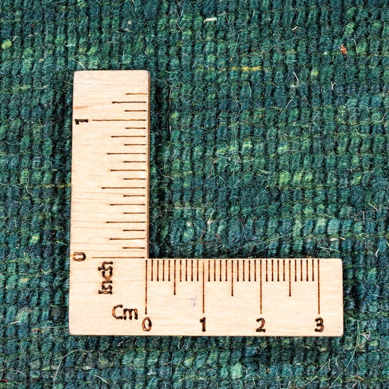 Alfombra Gabbeh - Loribaft Persa - 129 x 82 cm - verde