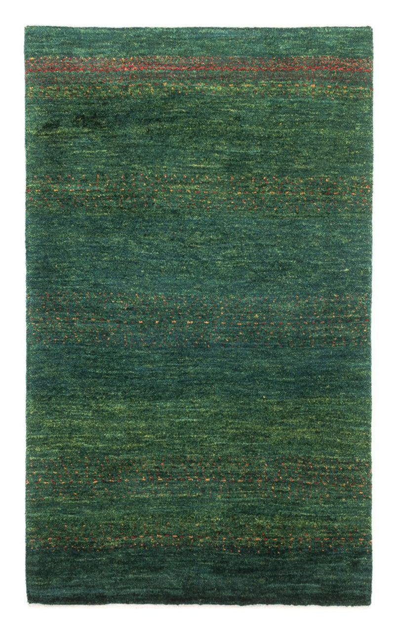 Alfombra Gabbeh - Loribaft Persa - 126 x 78 cm - verde