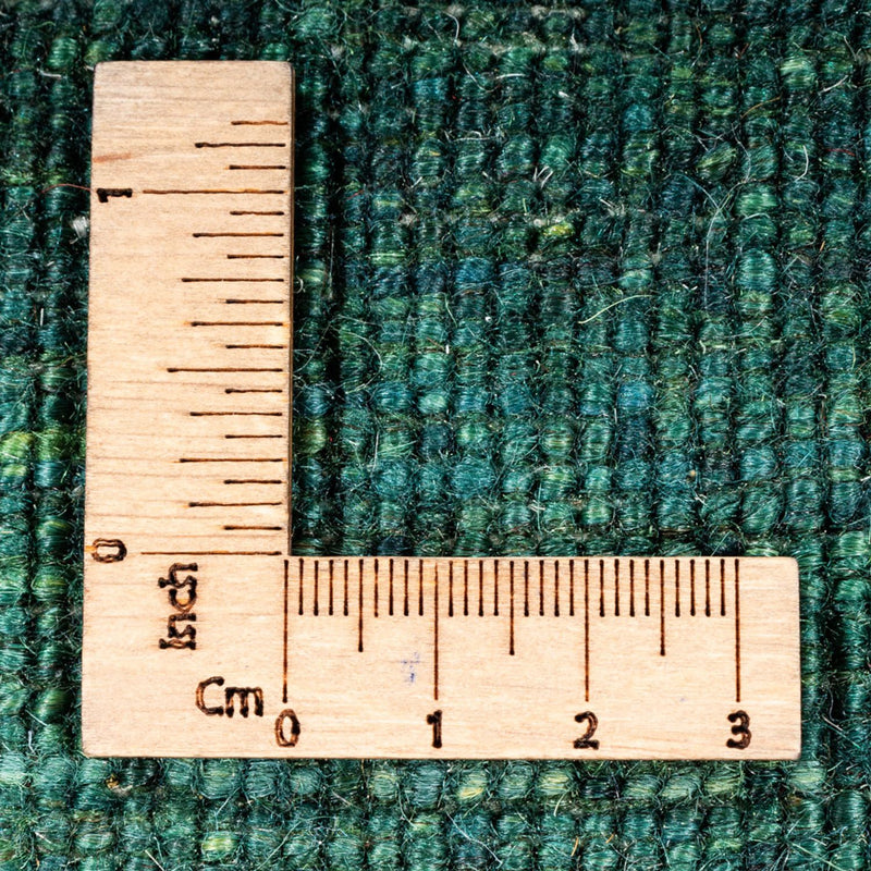 Alfombra Gabbeh - Loribaft Persa - 132 x 85 cm - verde