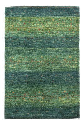 Alfombra Gabbeh - Loribaft Persa - 126 x 84 cm - verde