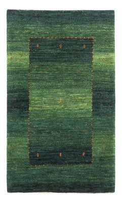Alfombra Gabbeh - Loribaft Persa - 128 x 80 cm - verde