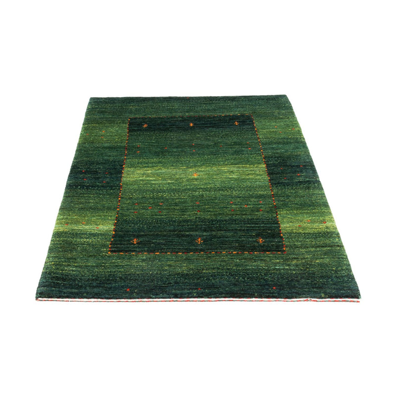 Alfombra Gabbeh - Loribaft Persa - 128 x 80 cm - verde