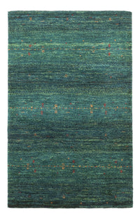 Alfombra Gabbeh - Loribaft Persa - 125 x 82 cm - verde