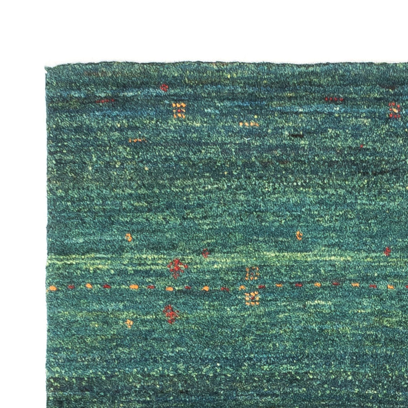 Alfombra Gabbeh - Loribaft Persa - 125 x 82 cm - verde