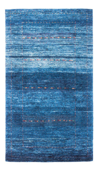 Alfombra Gabbeh - Loribaft Persa - 153 x 85 cm - azul