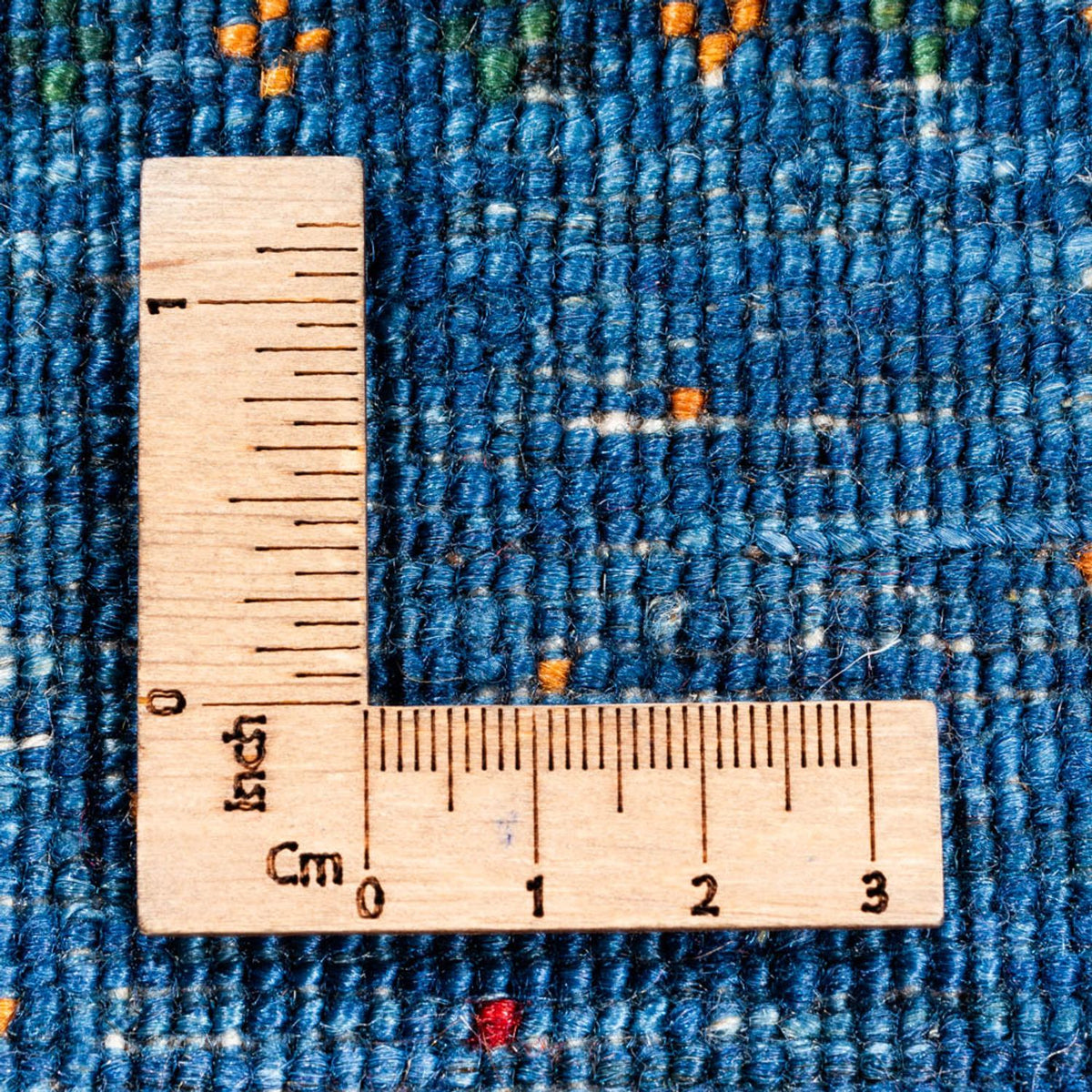 Alfombra Gabbeh - Loribaft Persa - 153 x 85 cm - azul