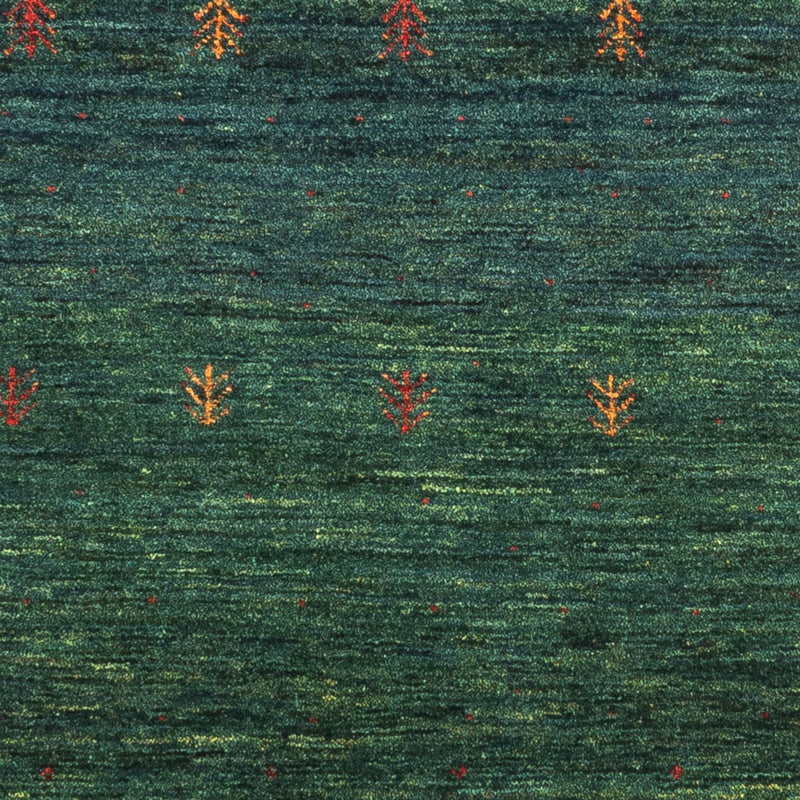 Alfombra Gabbeh - Loribaft Persa - 136 x 87 cm - verde