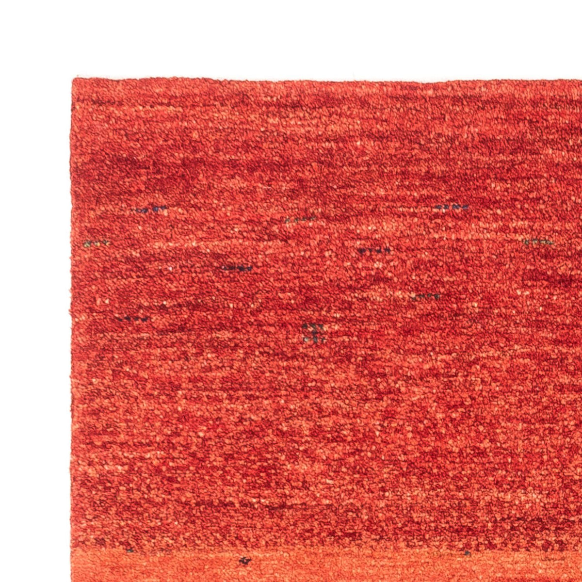 Alfombra Gabbeh - Loribaft Persa - 118 x 82 cm - rojo