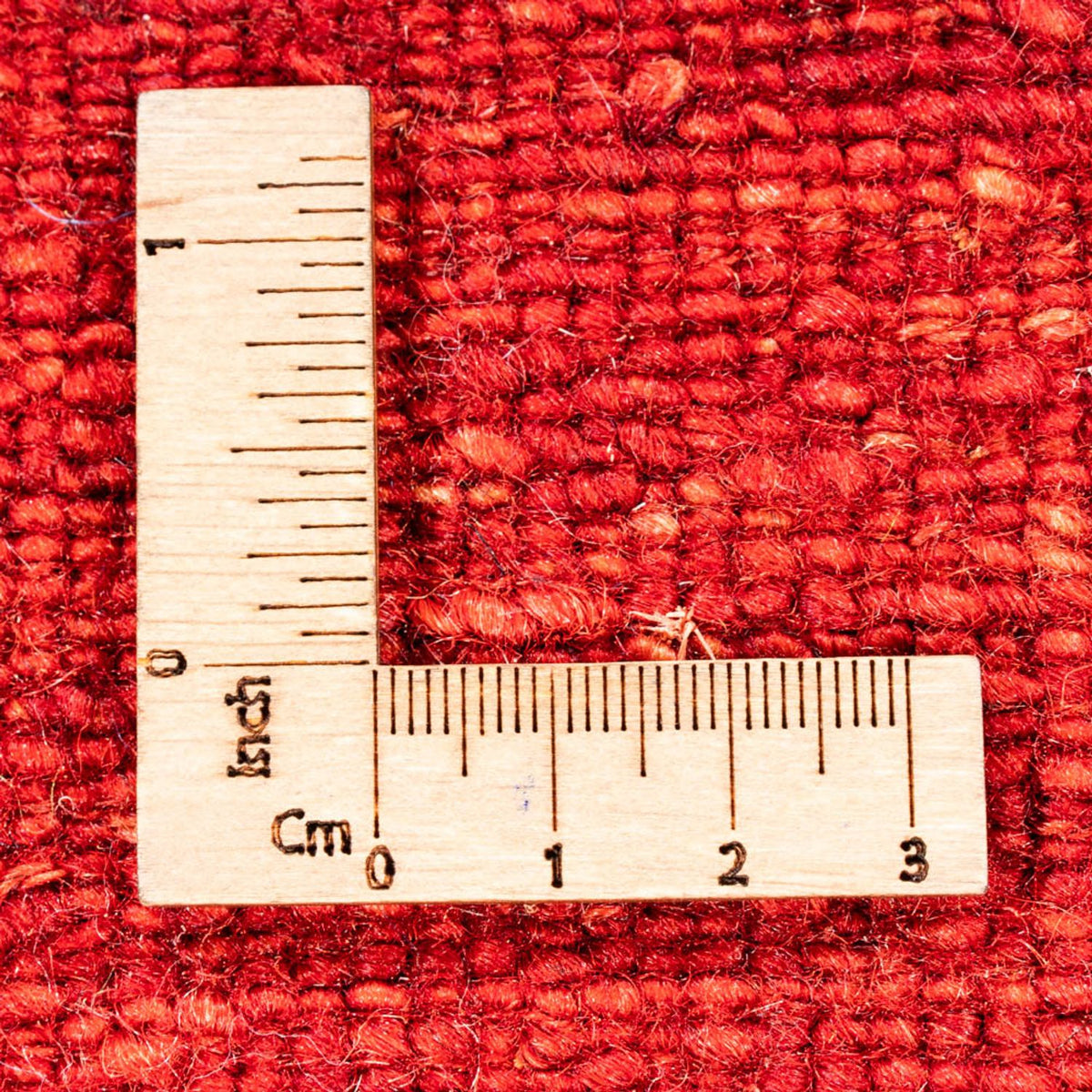 Alfombra Gabbeh - Loribaft Persa - 118 x 82 cm - rojo