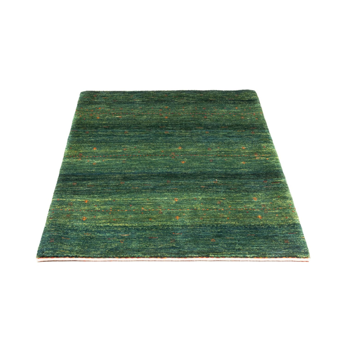 Alfombra Gabbeh - Loribaft Persa - 133 x 84 cm - verde