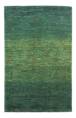 Alfombra Gabbeh - Loribaft Persa - 120 x 76 cm - verde