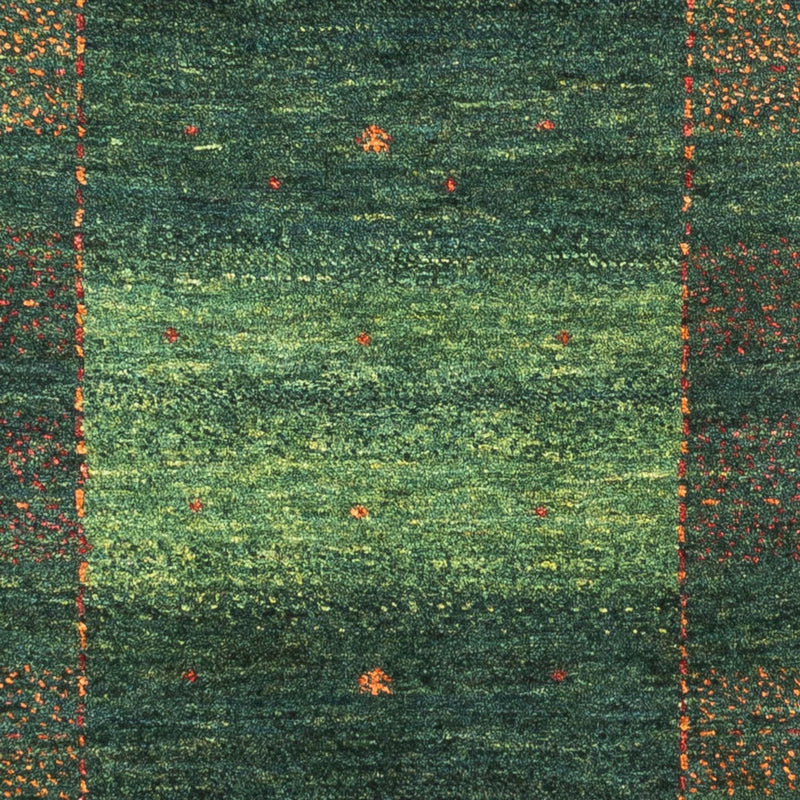 Alfombra Gabbeh - Loribaft Persa - 121 x 85 cm - verde