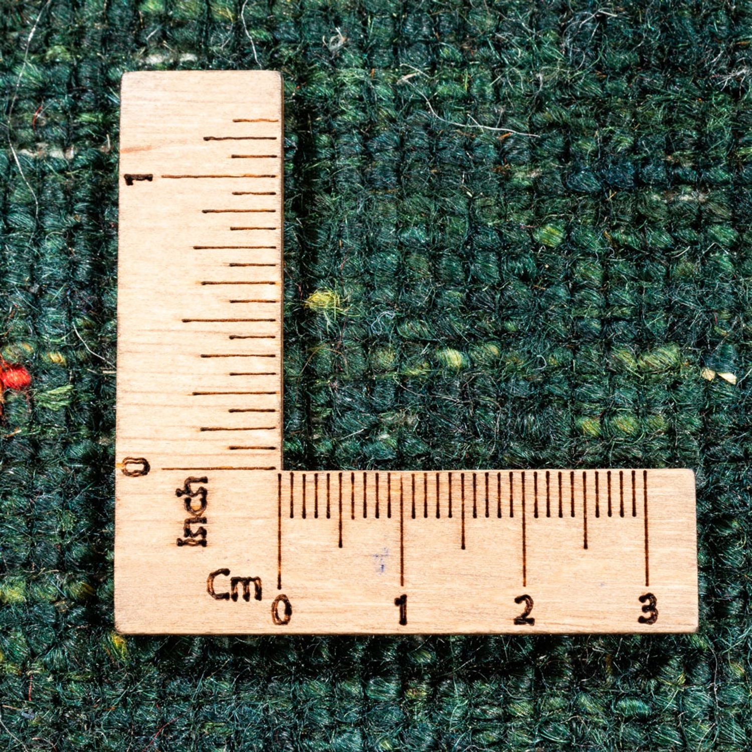 Alfombra Gabbeh - Loribaft Persa - 121 x 85 cm - verde