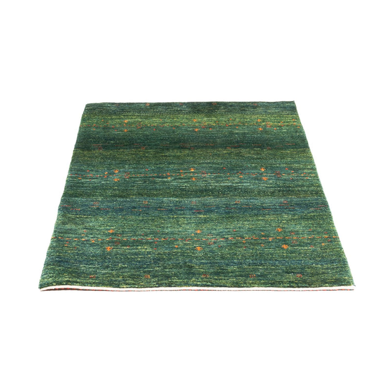 Alfombra Gabbeh - Loribaft Persa - 125 x 85 cm - verde