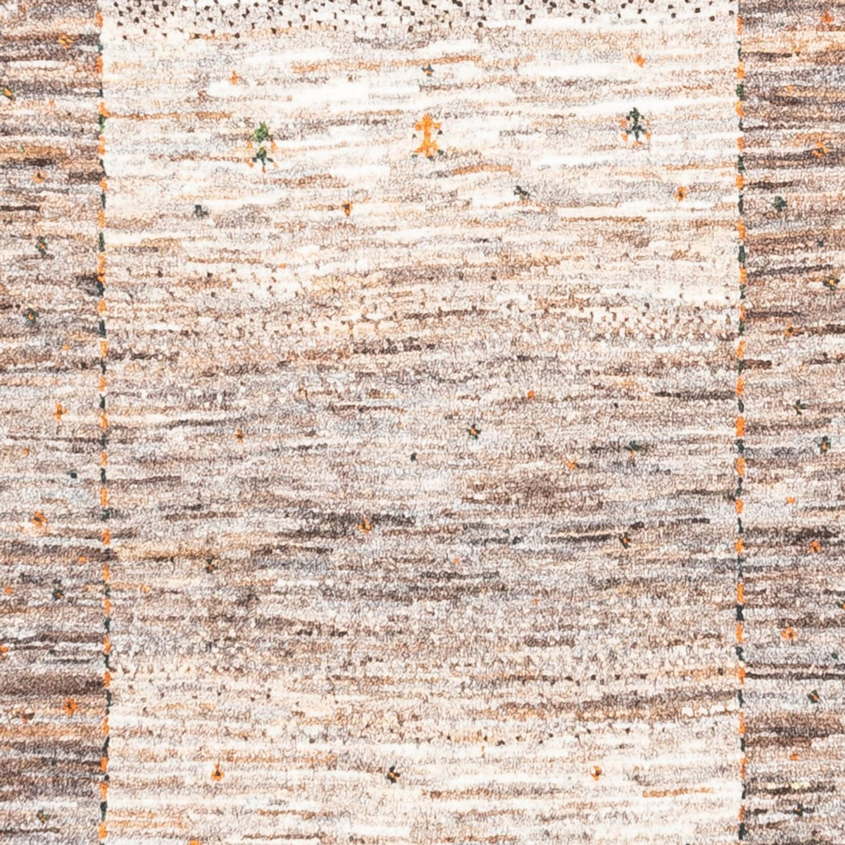Alfombra Gabbeh - Loribaft Persa - 129 x 83 cm - natural