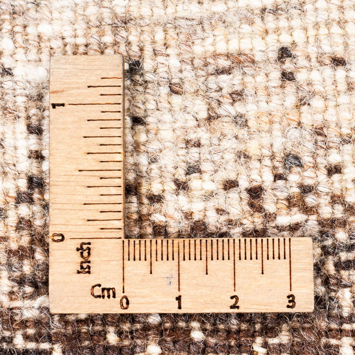 Alfombra Gabbeh - Loribaft Persa - 129 x 83 cm - natural