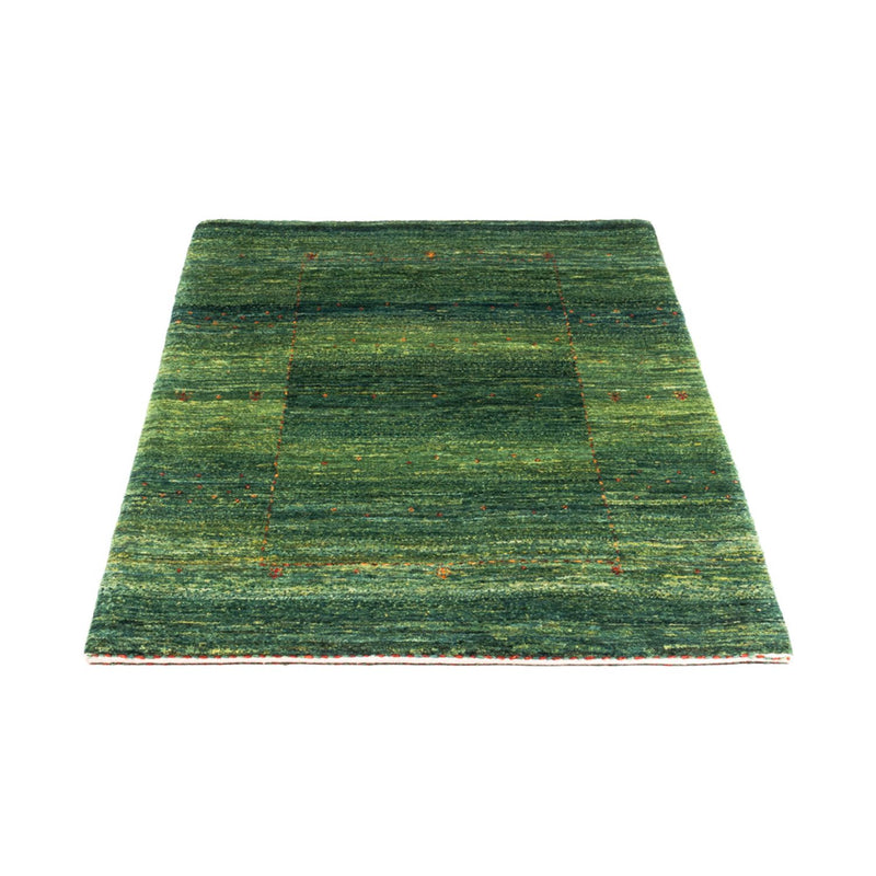Alfombra Gabbeh - Loribaft Persa - 133 x 83 cm - verde