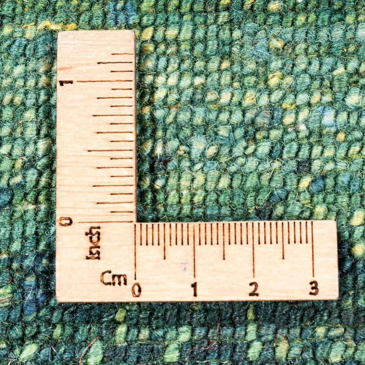 Alfombra Gabbeh - Loribaft Persa - 135 x 84 cm - verde
